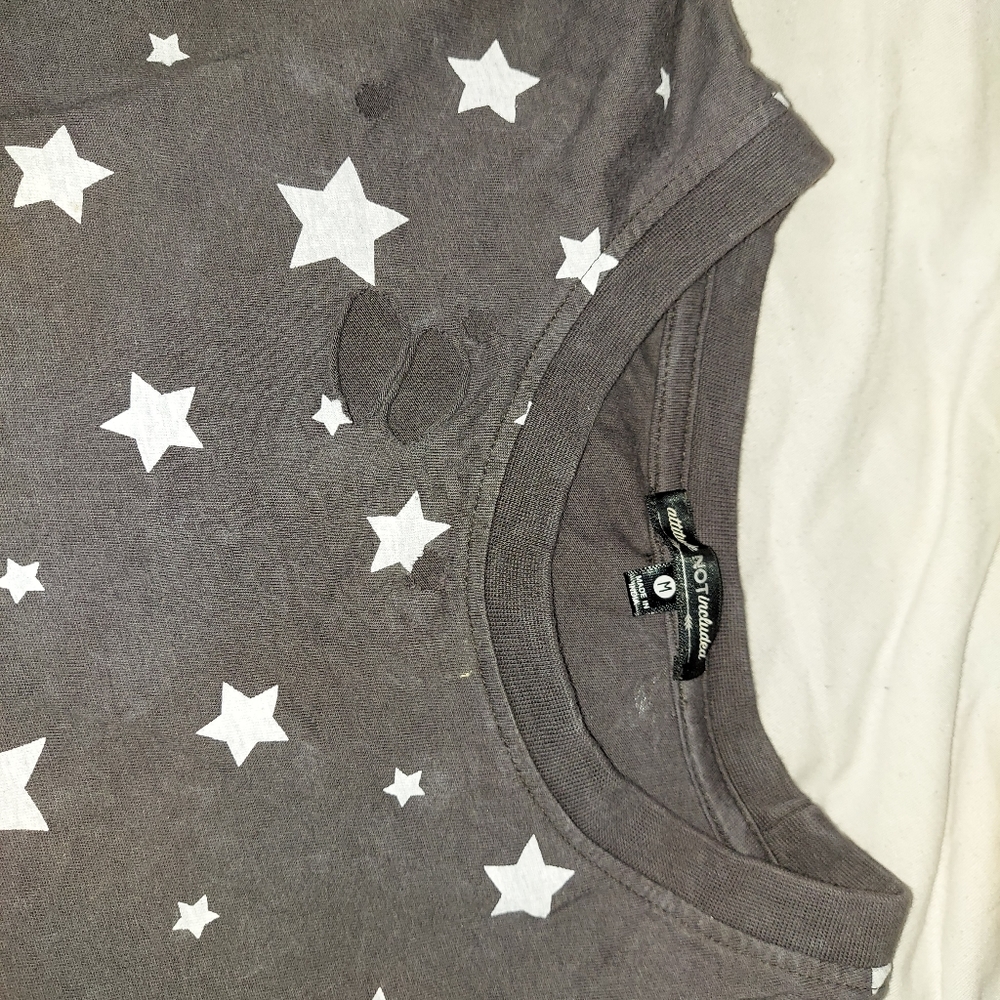 Grey Star cropped shirt